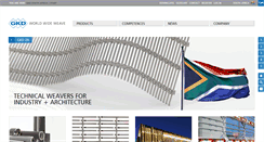Desktop Screenshot of gkd.co.za